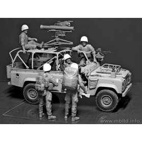 MB 1:35 35180 MODERN UK INFANTRYMEN, PRESENT DAY.