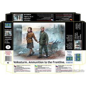 MB 1:35 35182 Volkssturm. Ammunition to the Frontline.