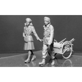 MB 1:35 35182 Volkssturm. Ammunition to the Frontline.