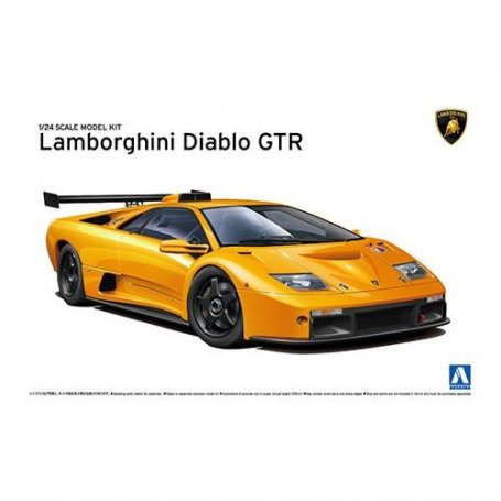 Aoshima 01069 1/24 Lamborghini Diablo GTR