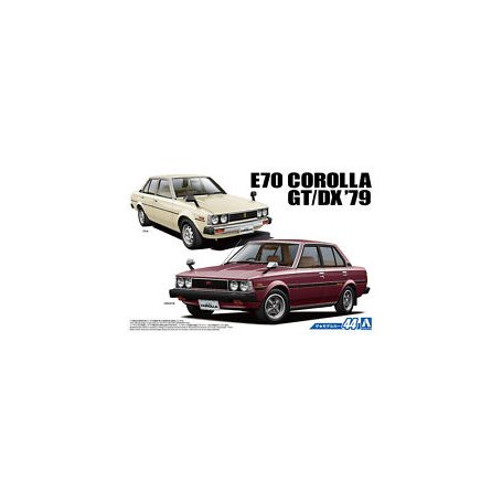 Aoshima 05345 1/24 Toyota E70 Corrola Sedan GT