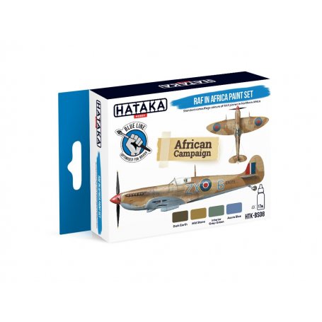 Hataka HTK-BS08 RAF in Africa paint set