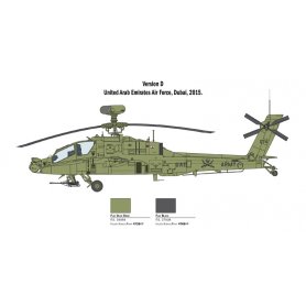 Italeri AH-64D LONGBOW APACHE