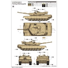 Trumpeter 00926 US M1A1 AIM MBT