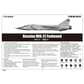 Trumpeter 1:72 MiG-31 Foxhound