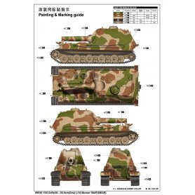 Trumpeter 1:35 Grille 30-30,5cm GRW L/16 Morser 