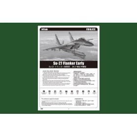Hobby Boss 1:48 Sukhoi Su-27 Flanker wczesna wersja