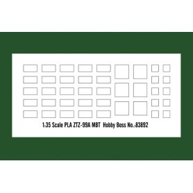 Hobby Boss 1:35 PLA ZTZ-99A MBT