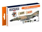 Hataka CS009 ORANGE-LINE Zestaw farb USAF VIETNAM WAR