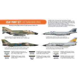 Hataka BLUE LINE – USAF Paint Set Vietnam War