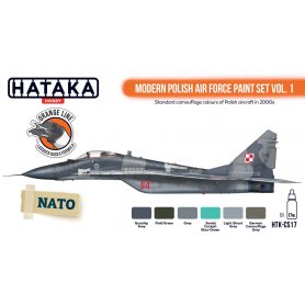 Hataka Orange Line Modern Polish Force Zestaw farb