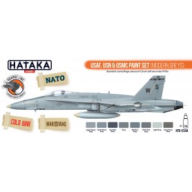 Hataka USAF USN USMC greys modern zestaw farb