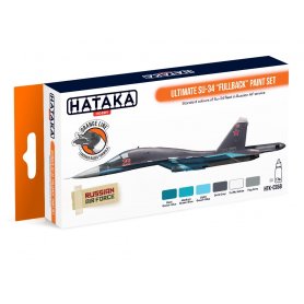 Hataka CS058 ORANGE-LINE Paints set ULTIMATE SUKHOI SU-34 FULLBACK 