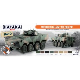 Hataka Orange Line Modern Polish AFV Zestaw farb