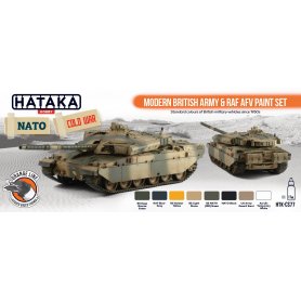 Hataka Modern British Army & RAF AFV zestaw farb