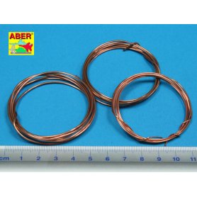 ABER Zestaw drutów 0,8 / 1,0 / 1,2mm x 1m