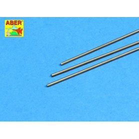 ABER Pręty mosiężne 1,1mm x 250mm 3 szt.