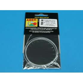 ABER Steel cable 1.0mm x 1m 