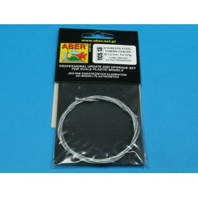 ABER Steel cable 1.3mm x 1m 