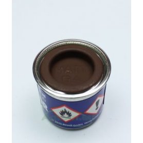 Revell ENAMEL 84 Leather Brown - RAL8027 - MATOWY - 14ml
