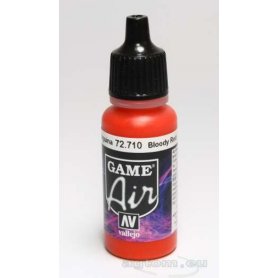 VALLEJO Game Air 72710 Bloody Red 