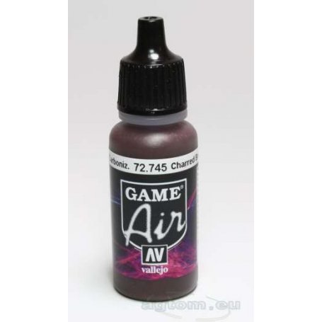 VALLEJO Game Air 72745 Charred Brown 