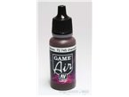 Vallejo GAME AIR 72745 Acrylic paint CHARRED BROWN - 17ml 