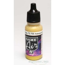 VALLEJO Game Air 72755 Polished Gold 