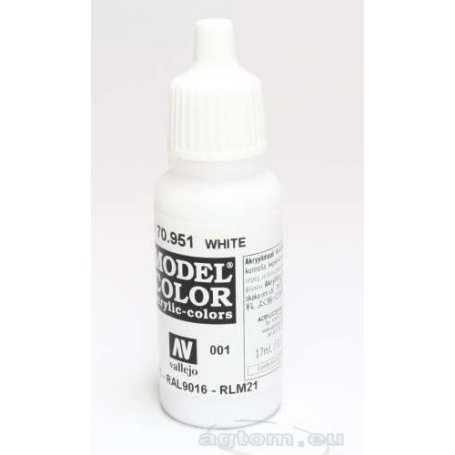 Vallejo Model Color 151. White Grey 70993 - MODEL COLOR - Single paints -  Vallejo - Paints - Sklep Modelarski Agtom