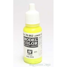 VALLEJO Model Color 11. Lemon Yellow 70952
