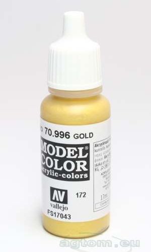 Peinture vallejo model color 70.996 gold