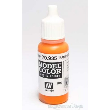 VALLEJO Model Color 185. Orange Transparent 70935