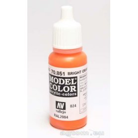 VALLEJO Model Color 24. Bright Orange 70851