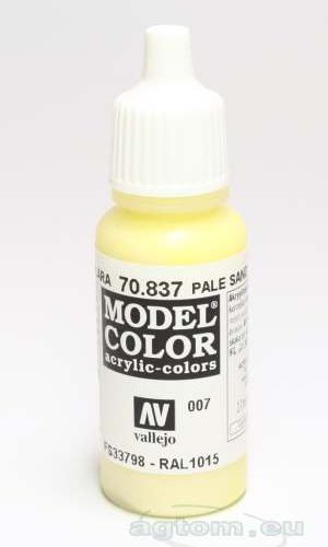 Vallejo Model Color 116. Dark Yellow 70978 / RAL 7028 - MODEL COLOR -  Single paints - Vallejo - Paints - Sklep Modelarski Agtom