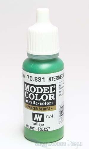 Vallejo 70.936 Model Color Acrylic Paint Transparent Green 17ml — White  Rose Hobbies