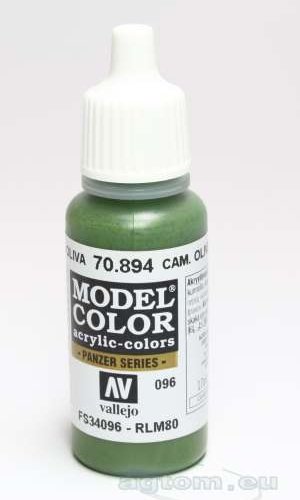 AK Interactive Real Colors RLM80 Green Acrylic Lacquer Paint 10ml Bottle 