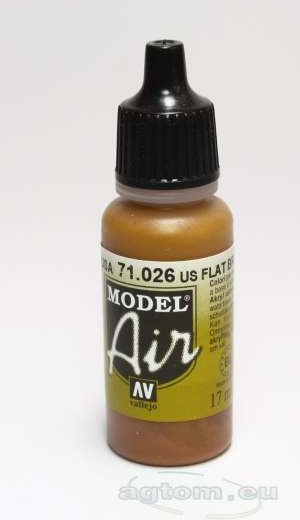 . US Sand (FS30313), 17ml by Vallejo, Model Paint