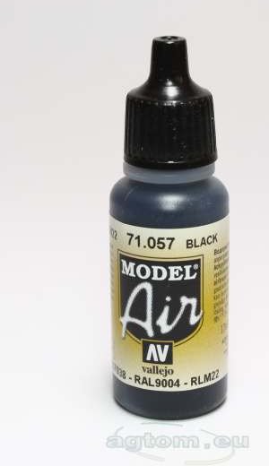  Vallejo Model Air 17 ml Acrylic Paint - Nato Black : Arts,  Crafts & Sewing