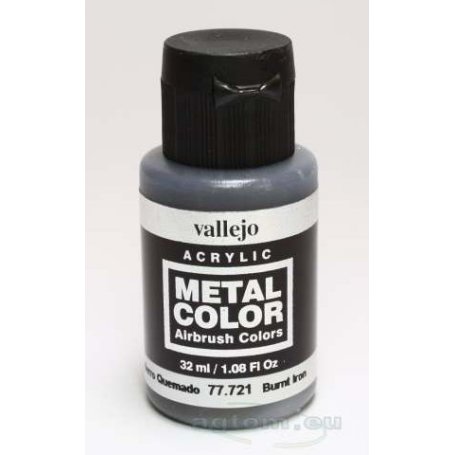 VALLEJO Metal Color 77721 Burnt Iron 