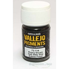Pigment Vallejo 73114 Dark Slate Grey 