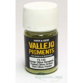 Pigment Vallejo 73122 Faded Olive Green 