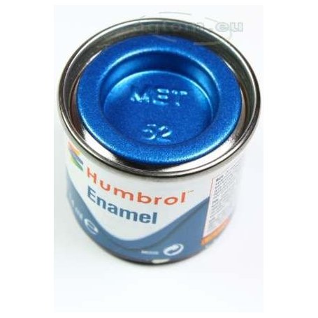 Farba Humbrol Enamel 52 Baltic Blue Metallic 