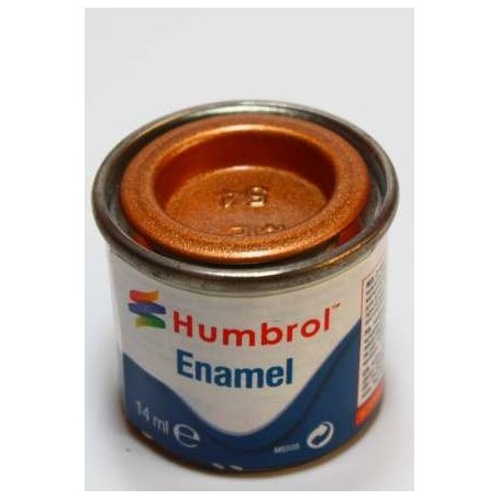 Farba Humbrol Enamel 54 Brass Metallic 
