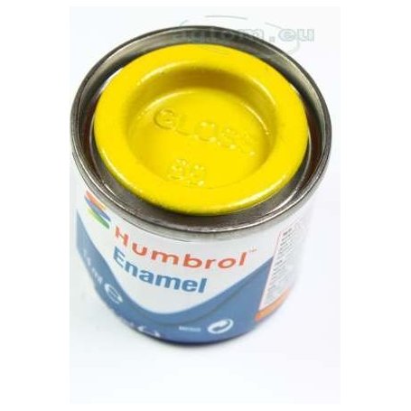 Farba Humbrol Enamel 69 Yellow Gloss 