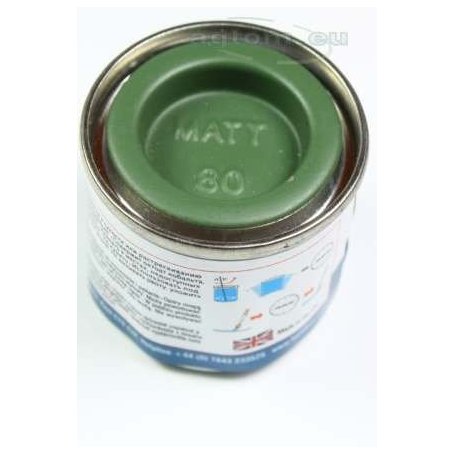 Humbrol Acrylic Spray Matt Shade 80 Paint Model Kit, 150ml, Grass Green
