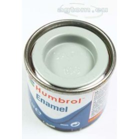 Humbrol ENAMEL 196 Enamel paint LIGHT GREY - SATIN - 14ml 