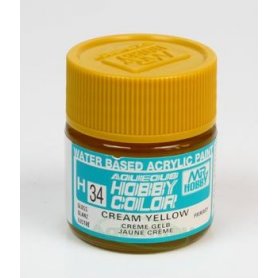 Mr.Hobby Color H034 Cream Yellow - GLOSS - 10ml 
