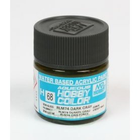 Mr.Hobby Color H068 RLM 74 - Dark Gray - SATIN - 10ml 