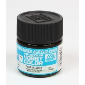 Mr.Hobby Color H077 Tire Black - MATOWY - 10ml
