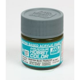 Mr.Hobby Color H337 Grayish Blue - FS35237 - SATIN - 10ml 
